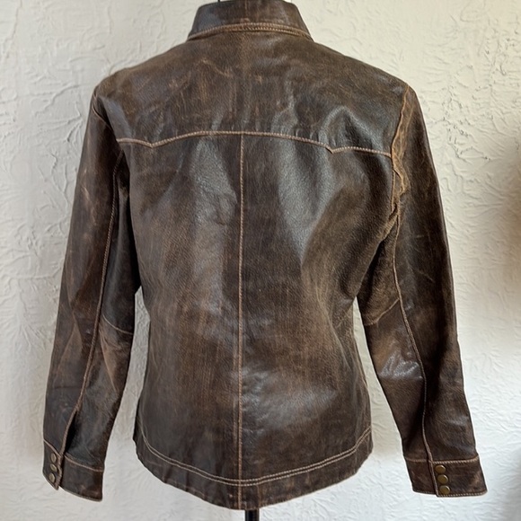 Genuine Leather Jacket - Picture 2 of 6